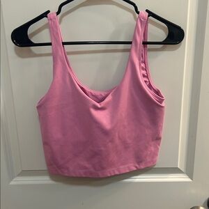Gilly Hicks Pink Recharge Tank Top Size Large